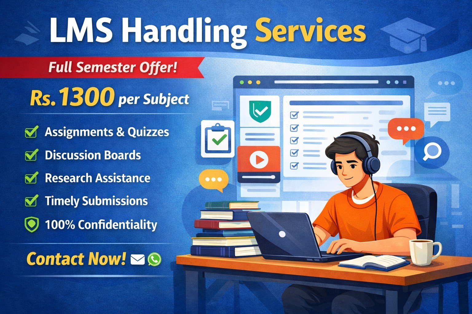 LMS Handling Services Available!
